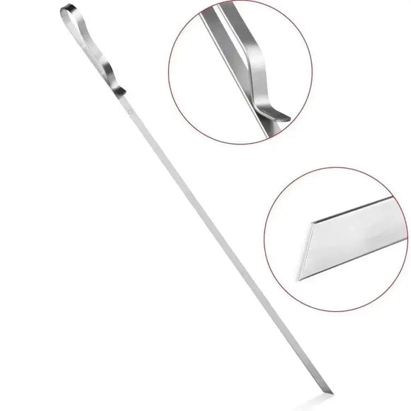 Utile 10PC Flat Metal BBQ Skewers Utile