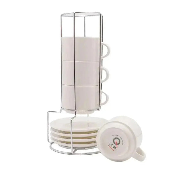Utile Espresso Cups and Saucers Utile