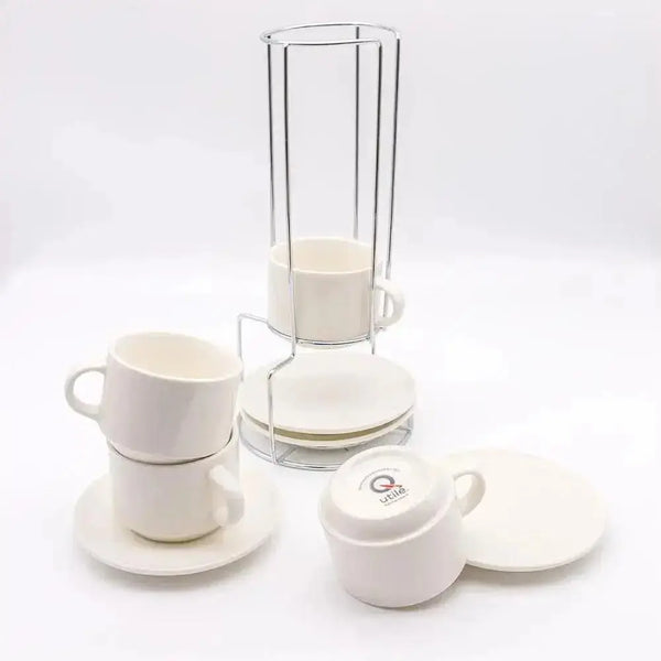 Utile Espresso Cups and Saucers Utile