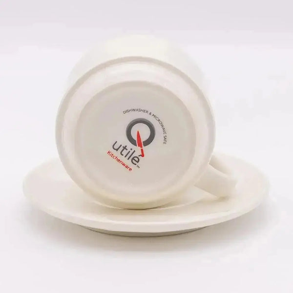 Utile Espresso Cups and Saucers Utile